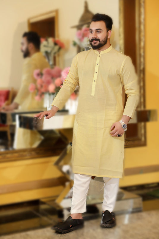 Studio One Presents Premium Quality Khaddar Kurta Summer Cool | Laguna Color