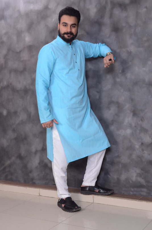 Are you looking for a khaddar kurta that will make you stand out from the crowd? you are in a right place where you can find Premium Quality of Khaddar Kurta. This is perfect for Summer Evening' Spring's outing' Autumn’s Events' Sunny Winters. We created this khaddar kurta to give you and your skin a comfortable and cool feeling