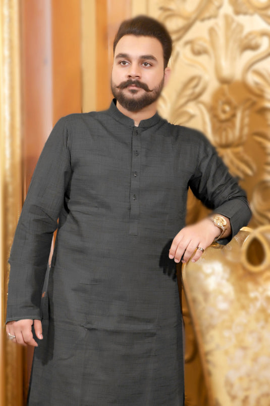 Studio One Presents Premium Quality Khaddar Kurta Summer Cool|Shadow Color