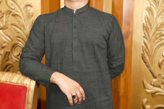 Studio One Presents Premium Quality Khaddar Kurta Summer Cool|Shadow Color